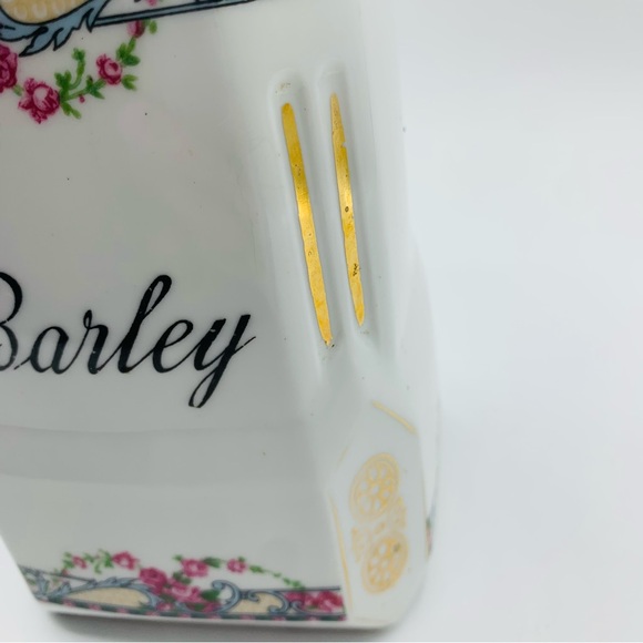 Vintage Victoria Czechoslovakia “Barley” Porcelain Canister (No Lid) - Picture 4 of 14
